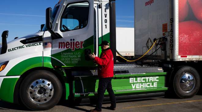 Daimler EV for Meijer