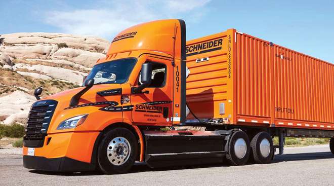 Schneider National truck