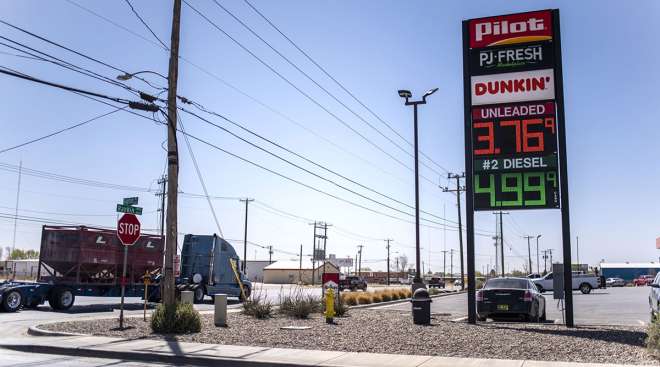 Pilot Travel Centers truck stop