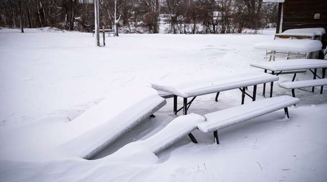 Snow in Iowa