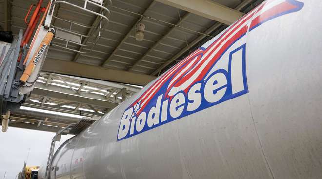 Biodiesel truck