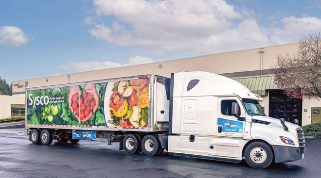 Sysco trailer